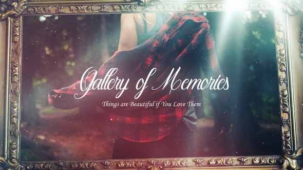 Videohive Gallery of Memories - Slideshow Video Displays template preview