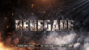 Blockbuster Title Video Displays template preview