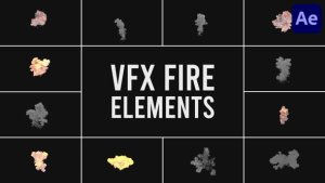 Videohive VFX Fire Elements for After Effects 52785716 Elements template preview