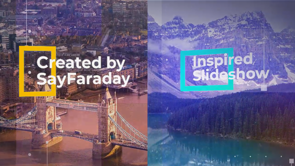 Videohive Inspired Slideshow 22082223 Video Displays template preview