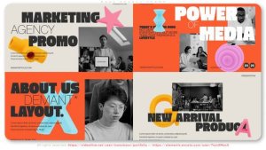 Videohive Mark Agency Promo Openers template preview