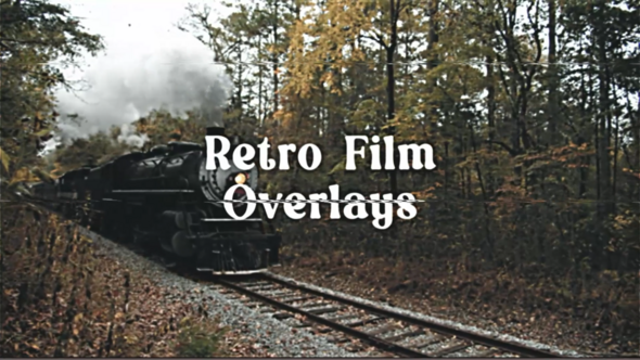Videohive Retro Overlay Elements template preview