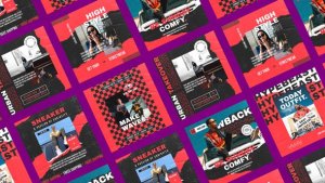 Videohive Dawn Streetwear Post Product Promo template preview