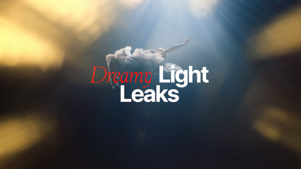 Videohive Dreamy Light Leaks Elements template preview