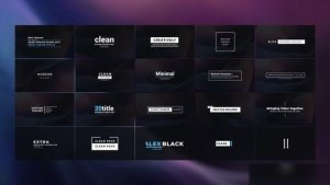 Videohive Clean Titles 23131207 Titles template preview