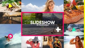 Videohive Slideshow Color Video Displays template preview