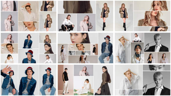 Videohive Multiscreen Gallery Video Displays template preview