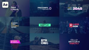 Videohive Text Titles 51644044 Titles template preview