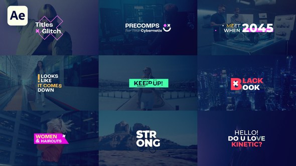 Videohive Text Titles 51644044 Titles template preview