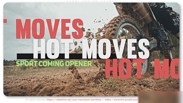 Videohive Sport Coming Opener Openers template preview