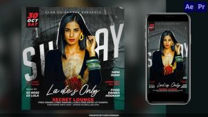Videohive Night Club Flyer v32 Openers template preview