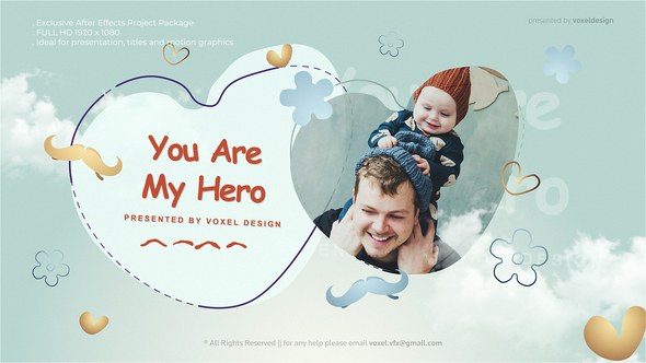 Videohive Fathers Day Opener Openers template preview