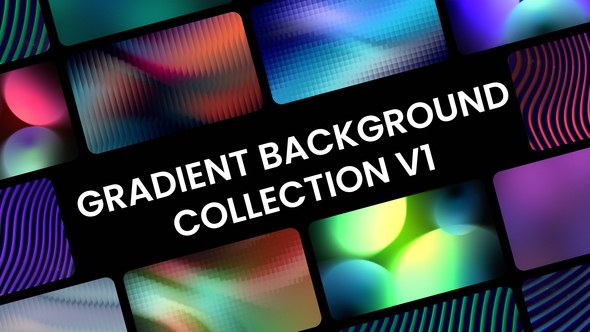 Videohive Gradient Background Collection Elements template preview