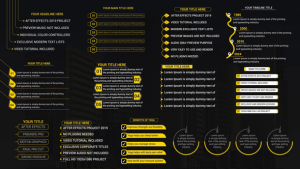 Videohive Text List Titles 53067726 Titles template preview