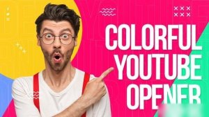 Videohive Colorful Youtube Opener Openers template preview