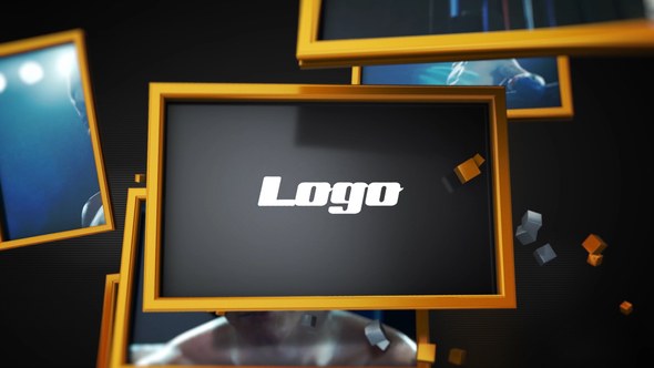 Videohive Frames Slideshow 23650678 Video Displays template preview