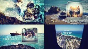 Videohive Travel To Island Photo slide Video Displays template preview