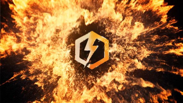 Videohive Fire Explosion Logo 5 Logo Stings template preview