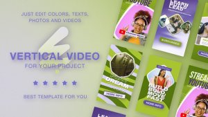 Videohive Fashion Stories 57899576 Video Displays template preview