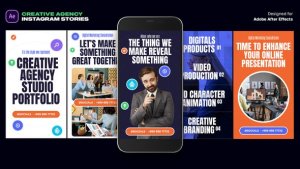 Videohive Creative Agency Instagram Stories Product Promo template preview