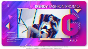 Videohive Trendy Fashion Slides Openers template preview