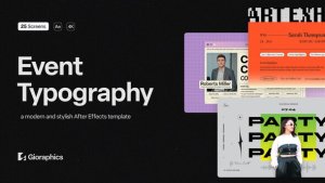Videohive Event Promo Typography 50387055 Titles template preview