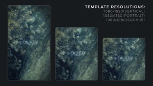 Videohive The Galaxy Ink Vertical Movie Trailer Openers template preview