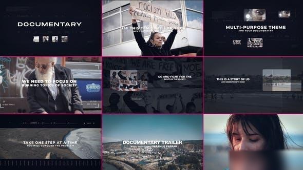 Videohive Documentary Classic Openers template preview
