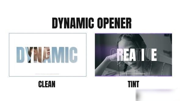 Videohive Dynamic Opener | AE Openers template preview