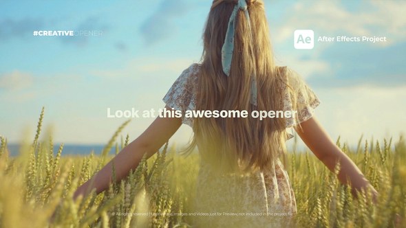 Videohive The Creative Opener Openers template preview