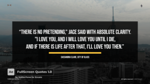Videohive FullScreen Quotes 1.0  AE Titles template preview