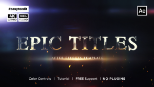 Videohive Epic Titles Titles template preview