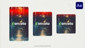 Videohive Vertical Collage Logo Logo Stings template preview