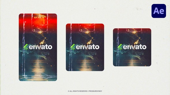 Videohive Vertical Collage Logo Logo Stings template preview