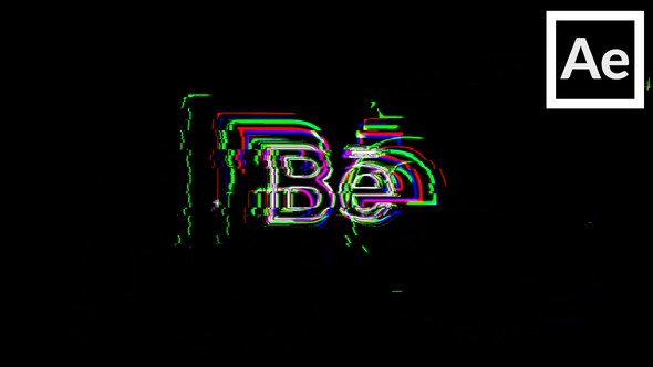 Videohive Glitch Logo Animation 55159567 Logo Stings template preview