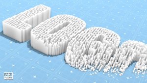Maze Maker Element 3D Video Displays template preview