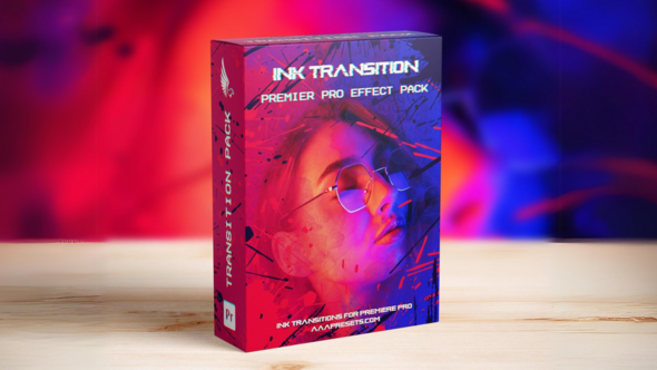 Ink drop flow Transition Seamless Ink Effect for Adobe Premiere Pro Premiere Pro template preview