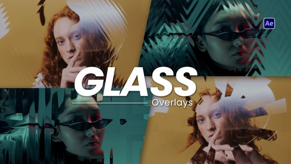 Videohive Glass Overlays 60316323 Elements template preview