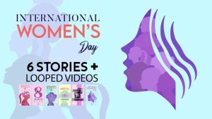 Videohive International Women's Day Stories Titles template preview
