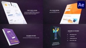 Videohive Pixel Website Presentation for After Effects Openers template preview