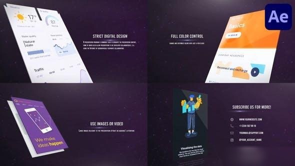 Videohive Pixel Website Presentation for After Effects Openers template preview