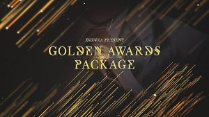 Golden Awards Package Video Displays template preview