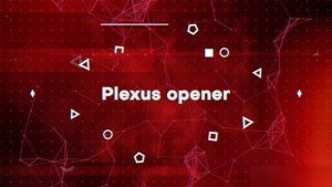 Videohive Plexus Opener 22700383 Openers template preview