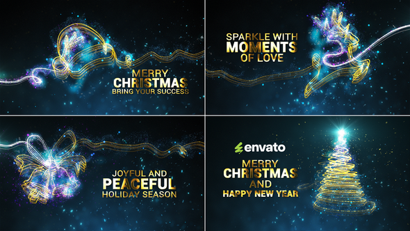 Videohive Christmas Wishes // Christmas Greetings Openers template preview