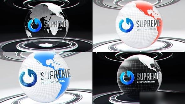 Videohive Technology Planet Logo Reveals Logo Stings template preview