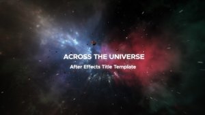 Videohive Across The Universe | After Effects Titles template preview