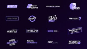 Videohive Titles 36313352 Titles template preview
