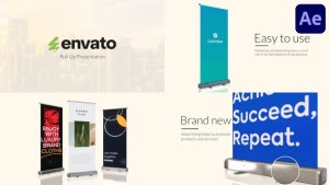 Videohive Roll Up Presentation for After Effects 55627491 Product Promo template preview