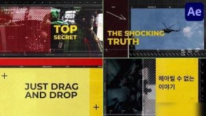 Videohive Top Secret for After Effects Openers template preview