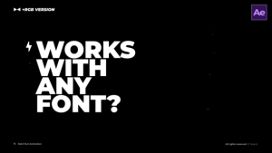 Videohive Bold Text Animation  AE Titles template preview